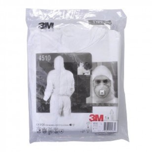3M防護服防靜電防塵無塵衣服連體服白色透氣化學實驗室工作服